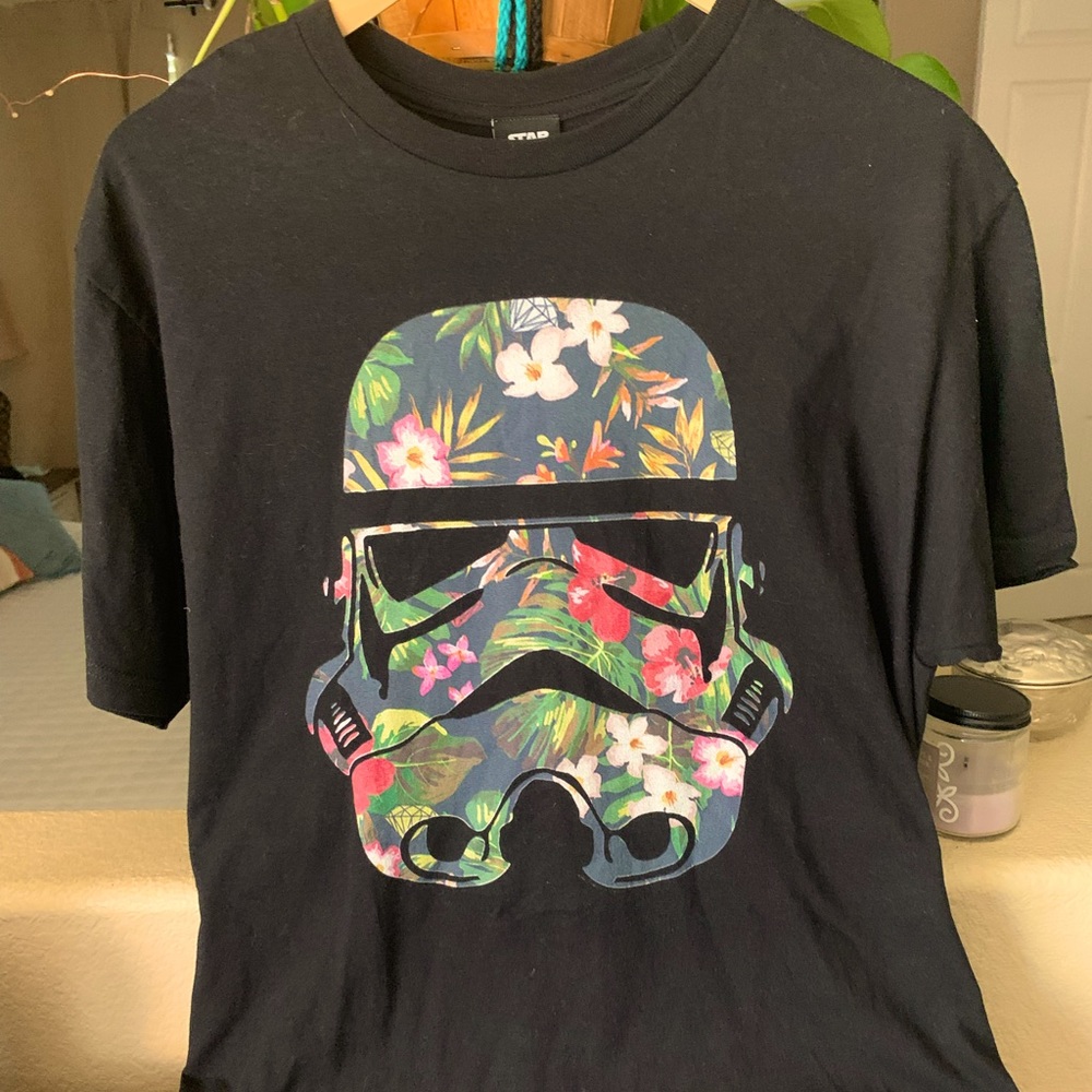 Star Wars Tee floral storm trooper